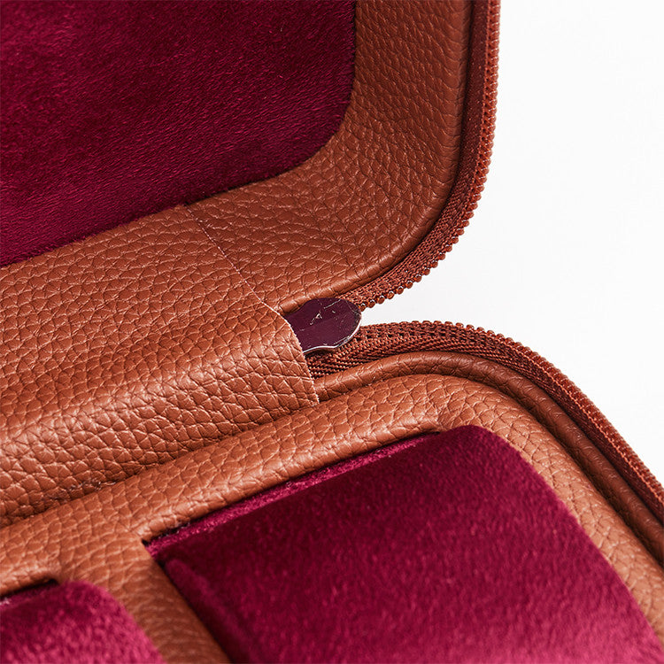 Kronokeeper Tiboulen 手錶旅行盒，可容納 4 隻手錶