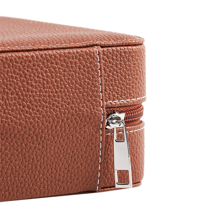 Kronokeeper Tiboulen 手錶旅行盒，可容納 4 隻手錶