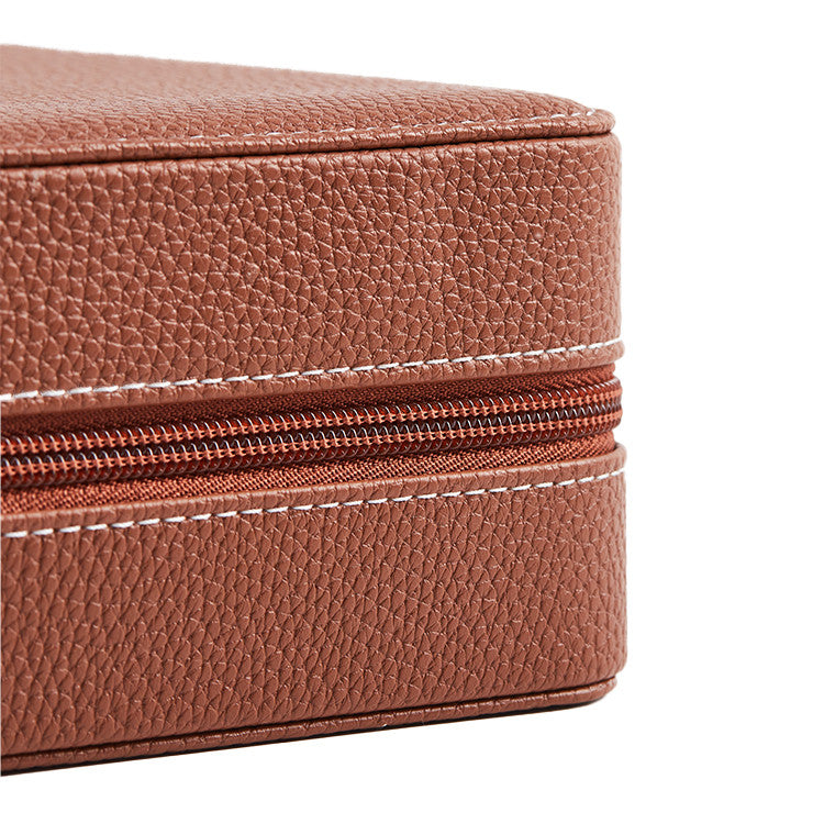 Kronokeeper Tiboulen 手錶旅行盒，可容納 4 隻手錶