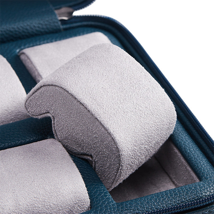 Kronokeeper Tiboulen 手錶旅行盒，可容納 4 隻手錶