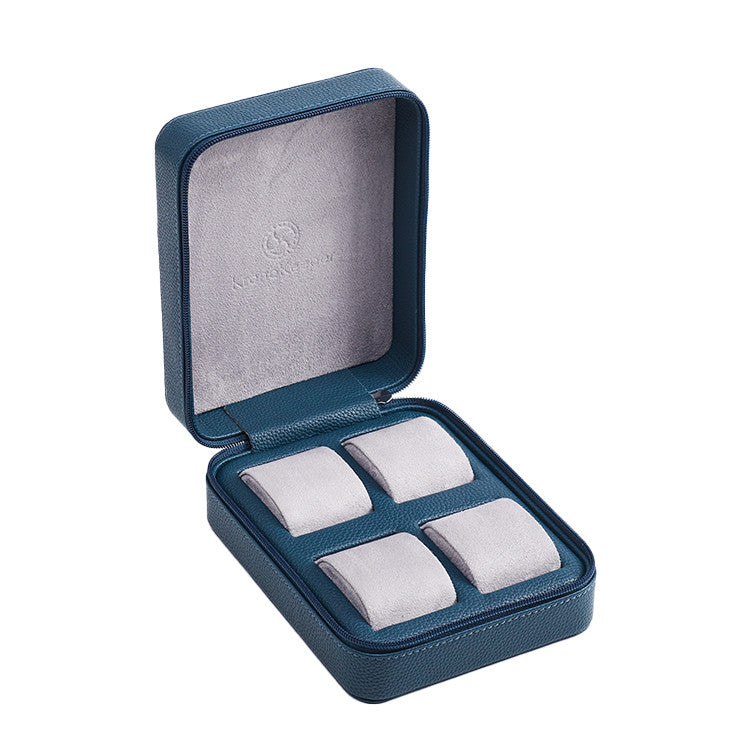 Kronokeeper Tiboulen 手錶旅行盒，可容納 4 隻手錶