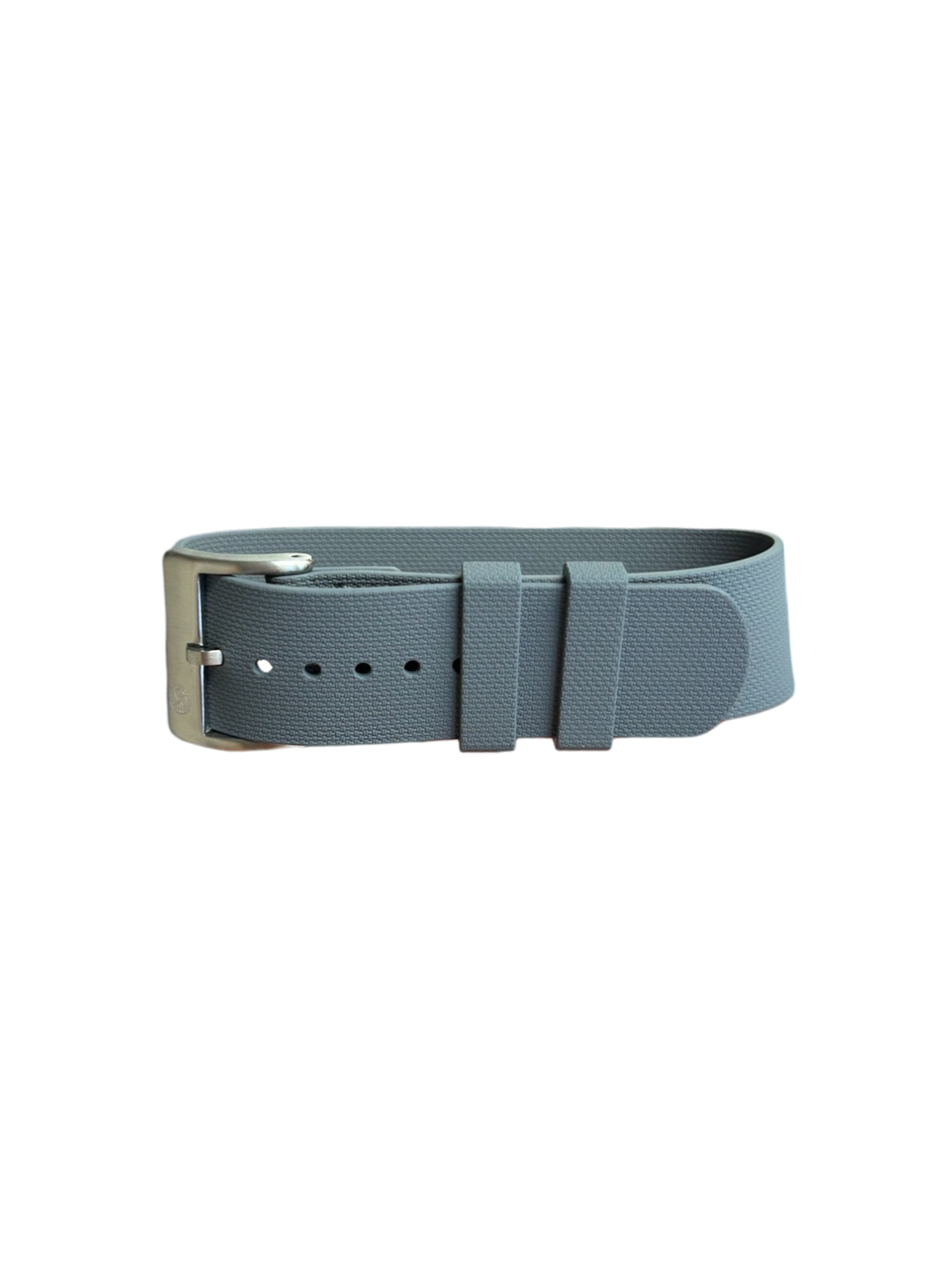 KronoKeeper NATO strap in FKM Rubber - Grey