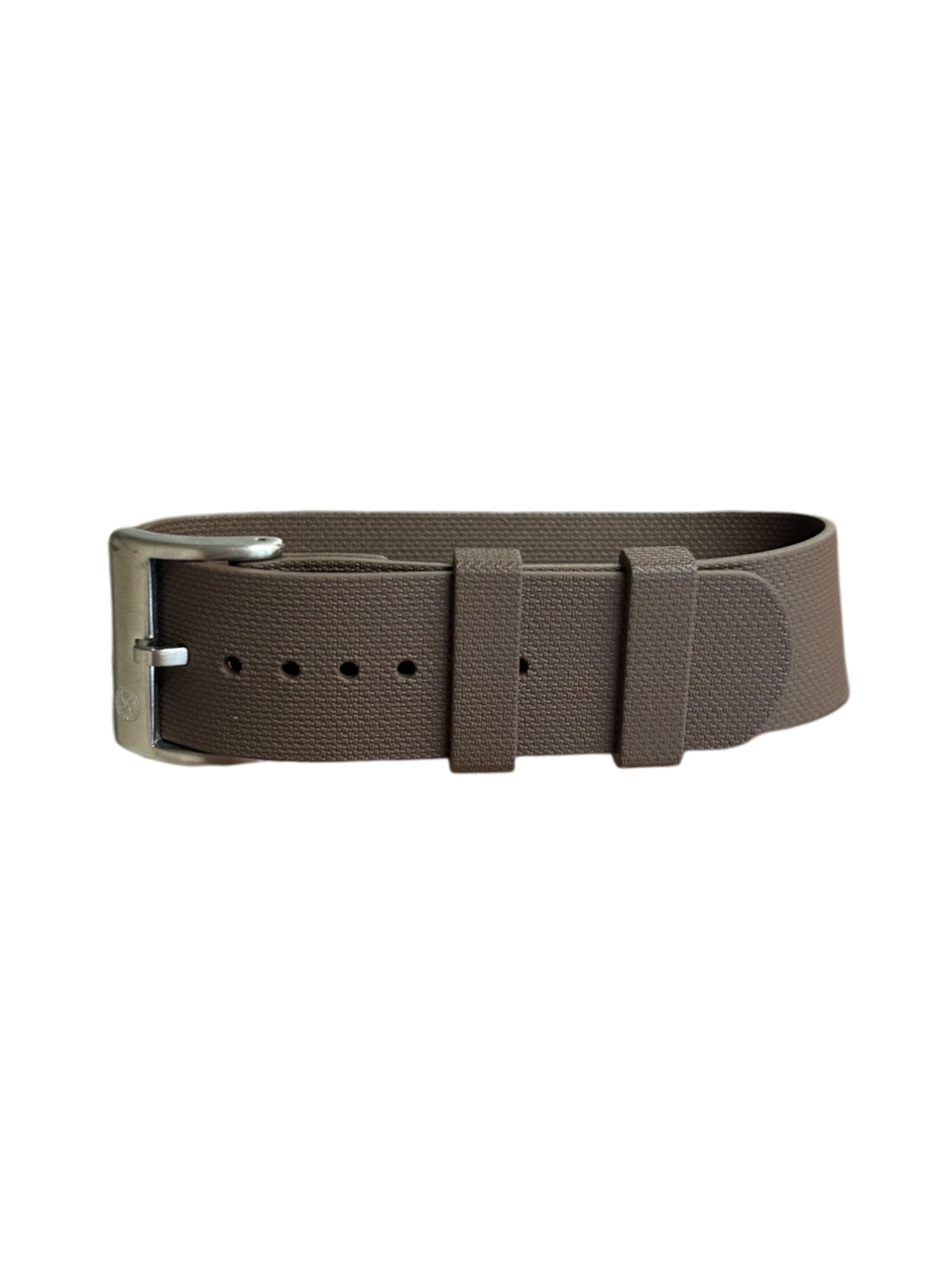 KronoKeeper NATO strap in FKM Rubber - Brown