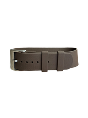 KronoKeeper NATO strap in FKM Rubber - Brown