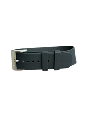 KronoKeeper NATO strap in FKM Rubber - Black - NATO nylon watch strap