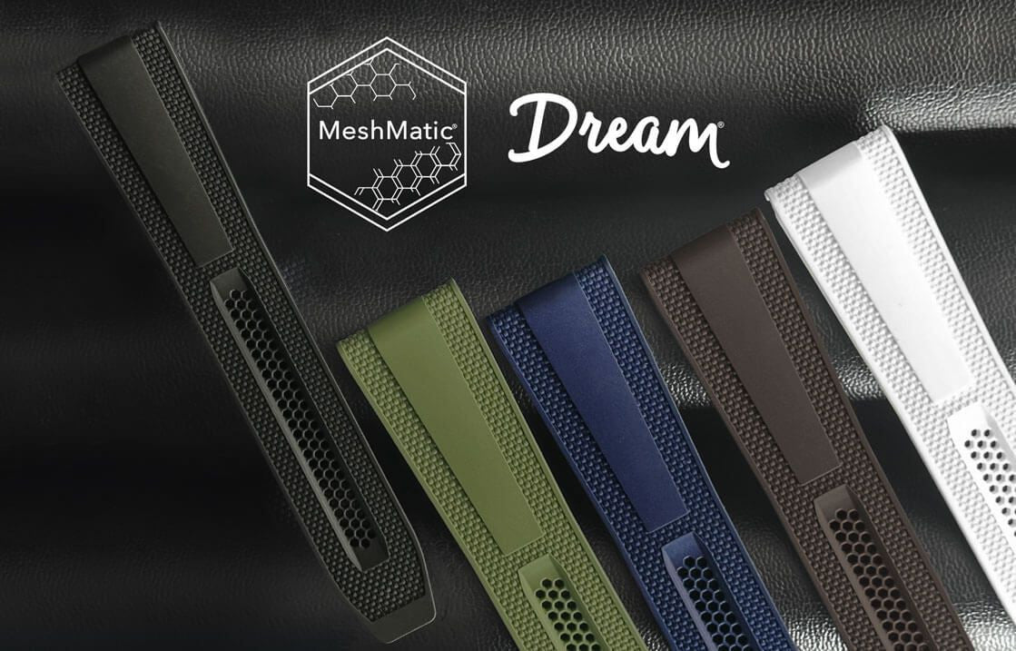Rubber B Strap  - Dream Strap Universal - MeshMatic - Navy Blue