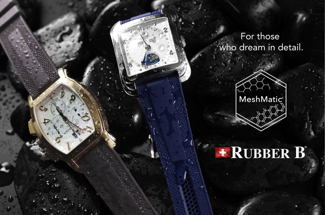 Rubber B Strap  - Dream Strap Universal - MeshMatic - Navy Blue