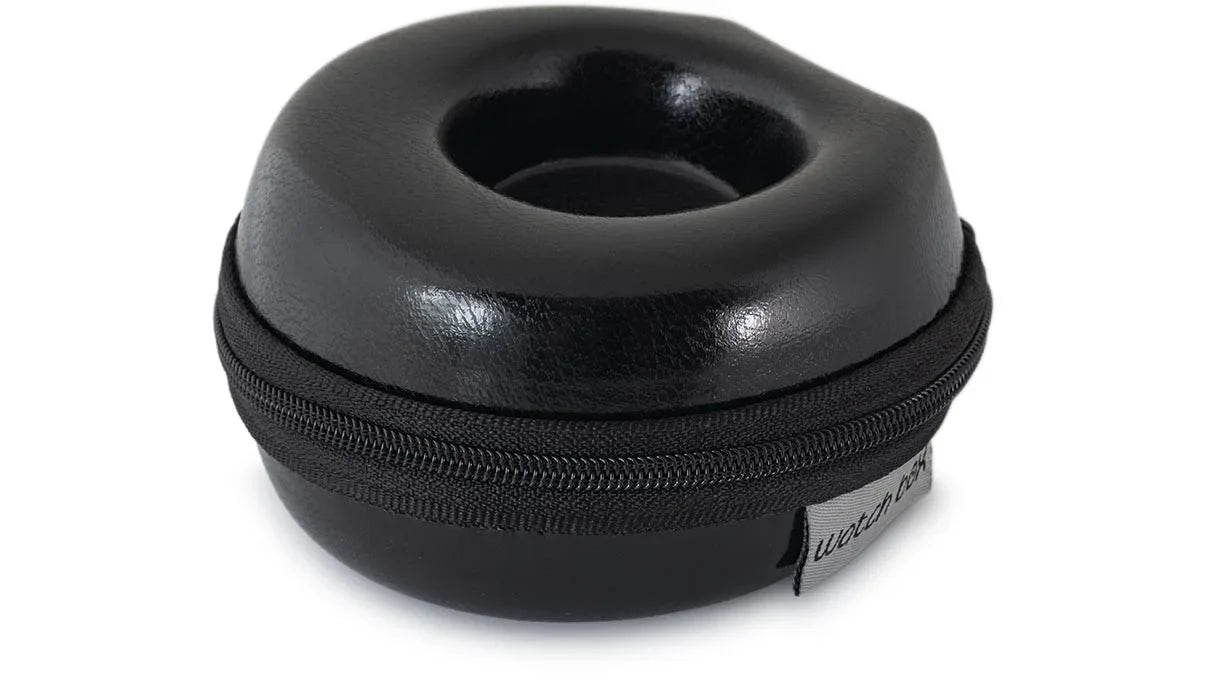 Donut single watch case in black - watch box