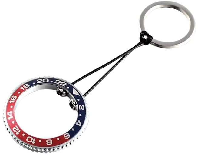 GMT bezel keychain