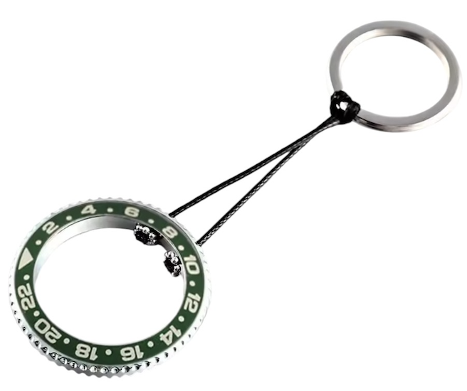 GMT bezel keychain