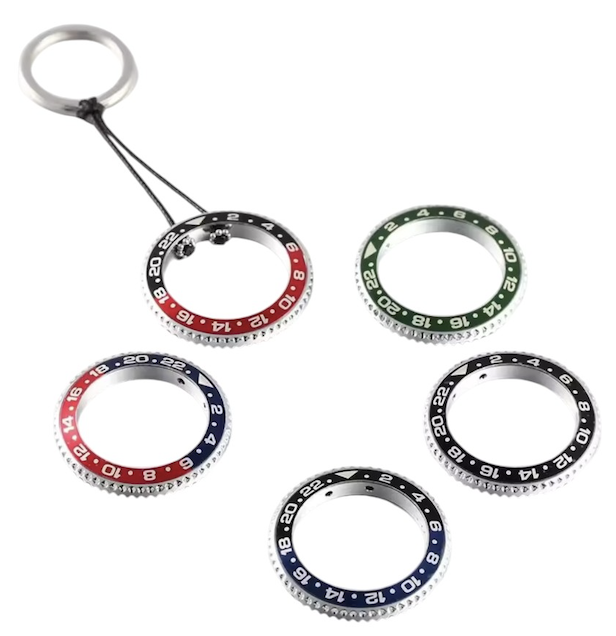GMT bezel keychain