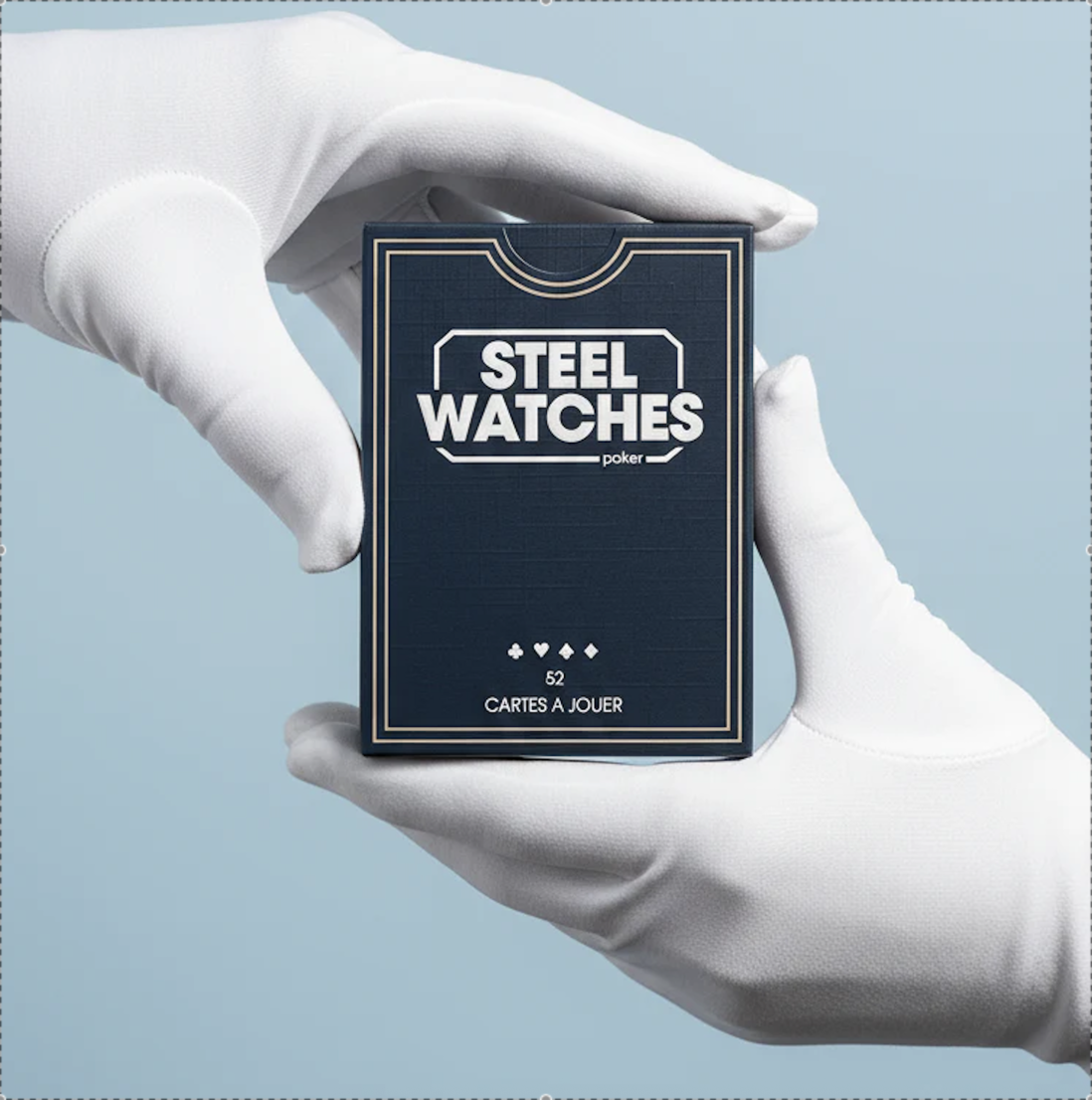 "Steel Watches", the poker card game inspired by watchmaking