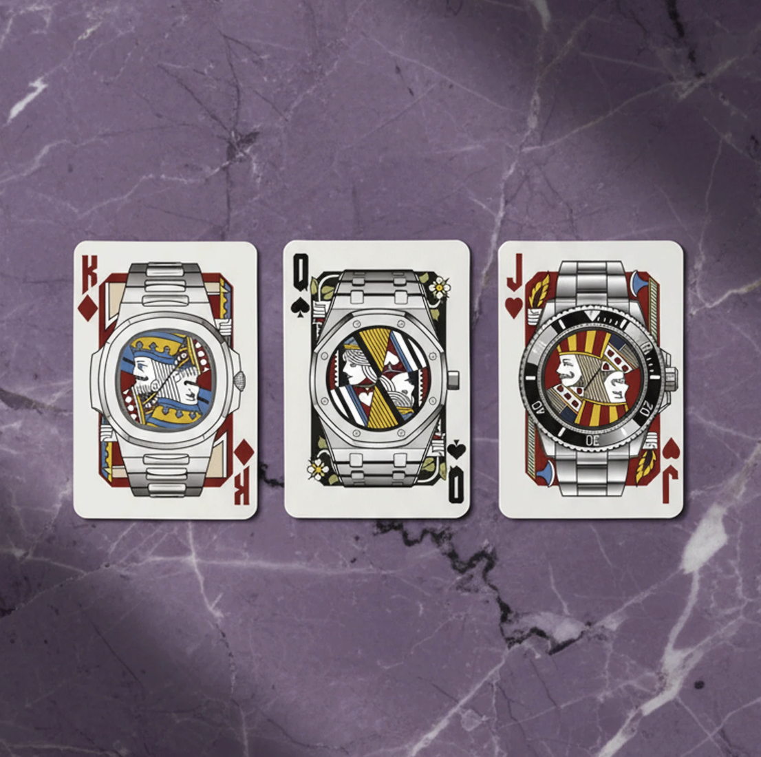 "Steel Watches", the poker card game inspired by watchmaking