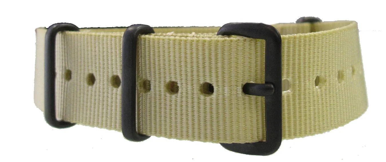 NATO watch strap Sand PVD - NATO nylon watch strap