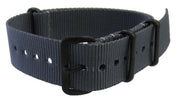 NATO watch strap Grey PVD - NATO nylon watch strap