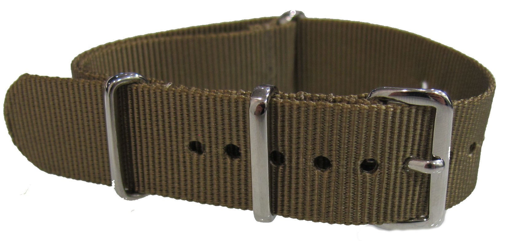NATO watch strap Khaki - NATO nylon watch strap