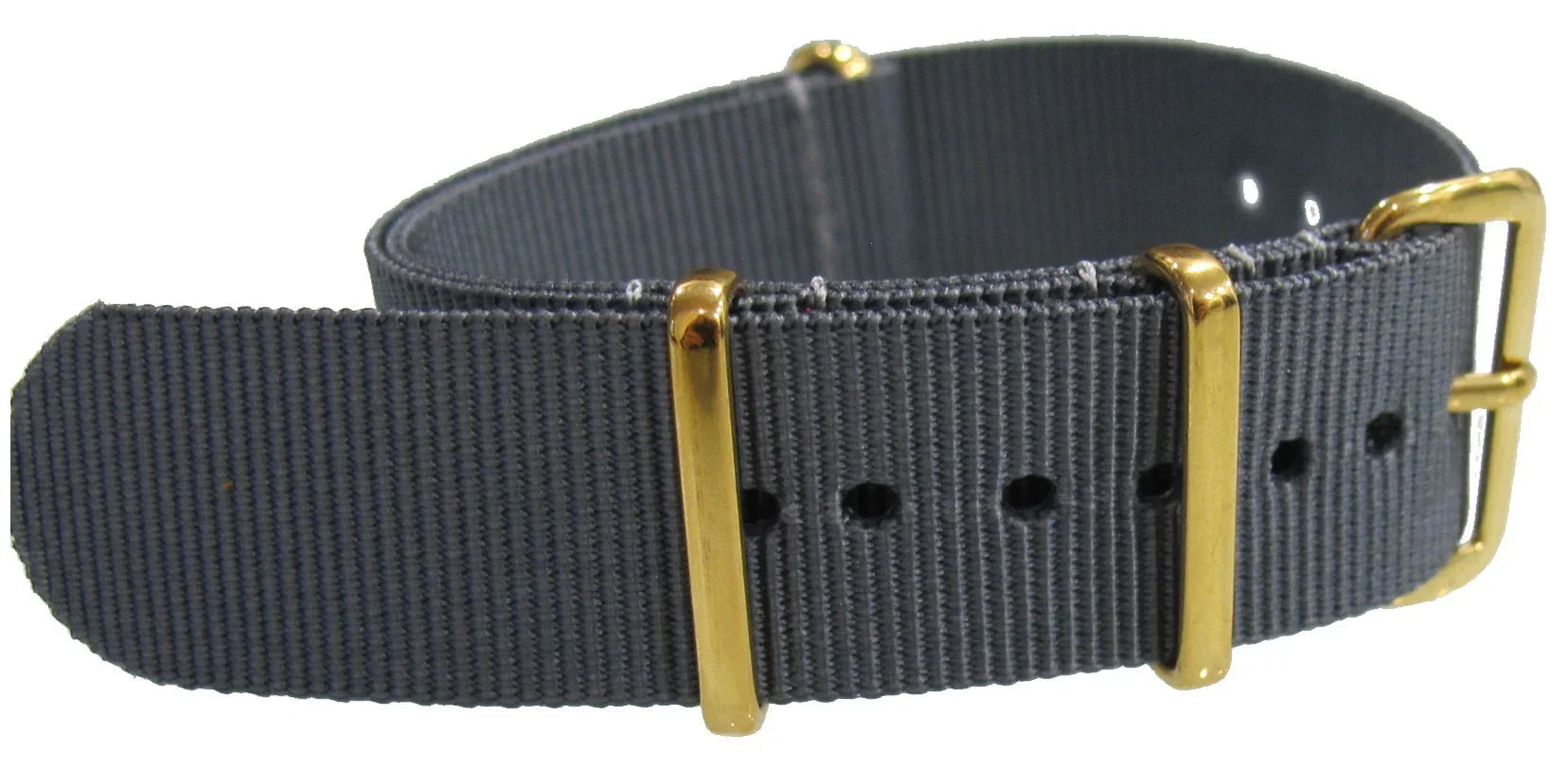 NATO watch strap Grey Gold - NATO nylon watch strap