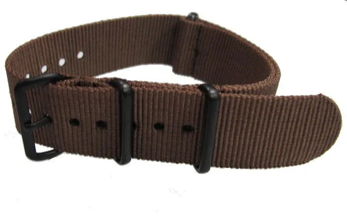 NATO PVD watch strap - Brown - NATO nylon watch strap