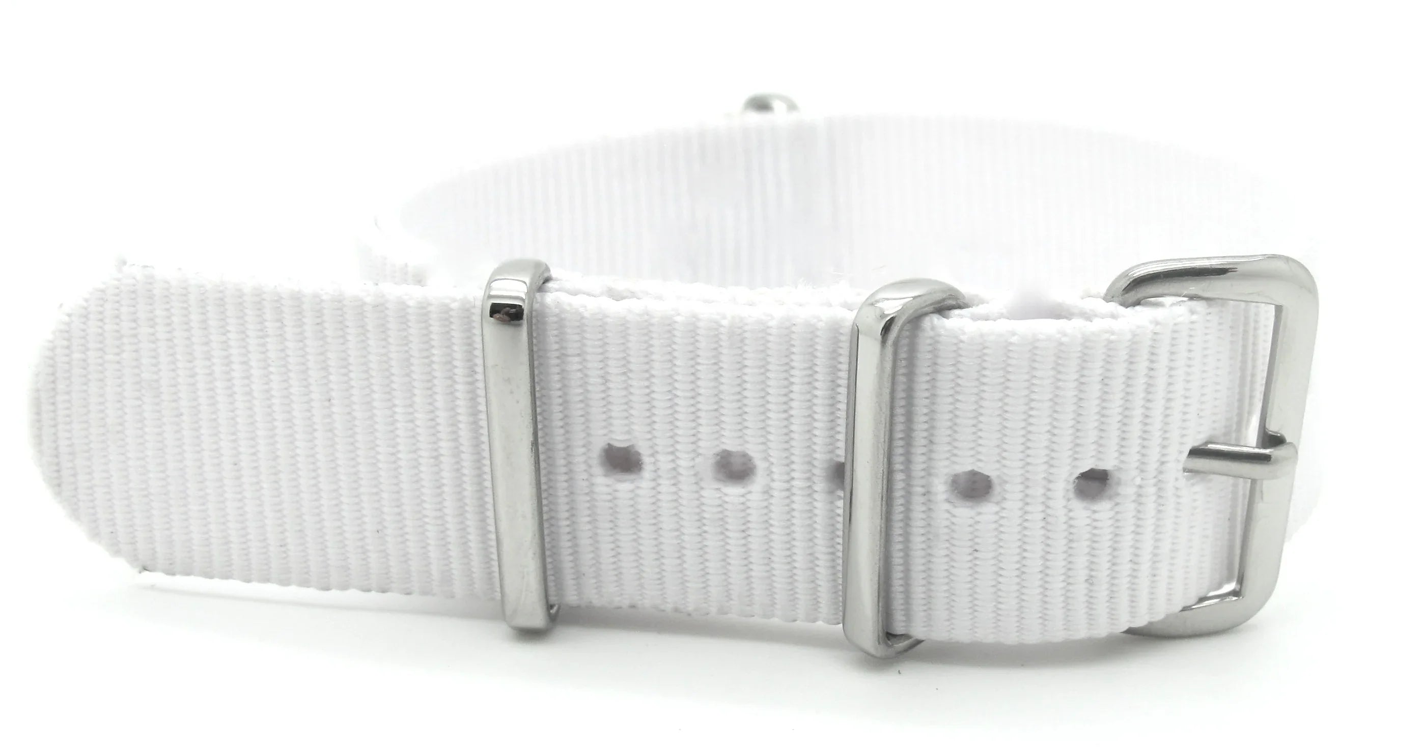NATO watch strap - White - NATO nylon watch strap