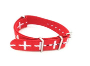 NATO watch strap - Swiss flag - NATO nylon watch strap