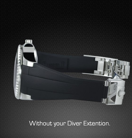 Rubber B Sub Ceramic Glidelock strap