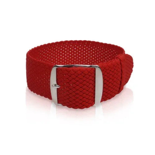 Perlon Watch Strap - Red - NATO nylon watch strap