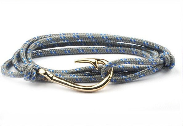 Vikings gold plated hook bracelet