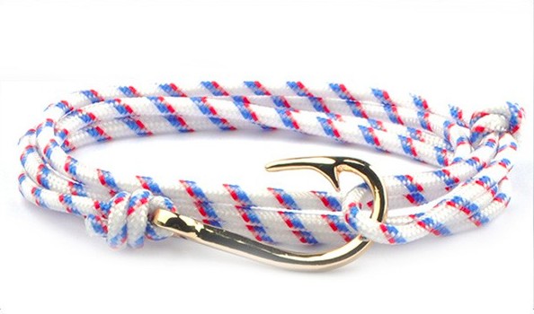 Vikings gold plated hook bracelet