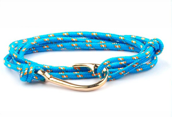 Vikings gold plated hook bracelet