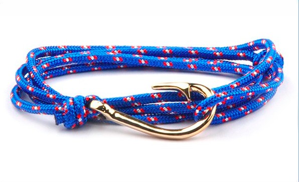 Vikings gold plated hook bracelet