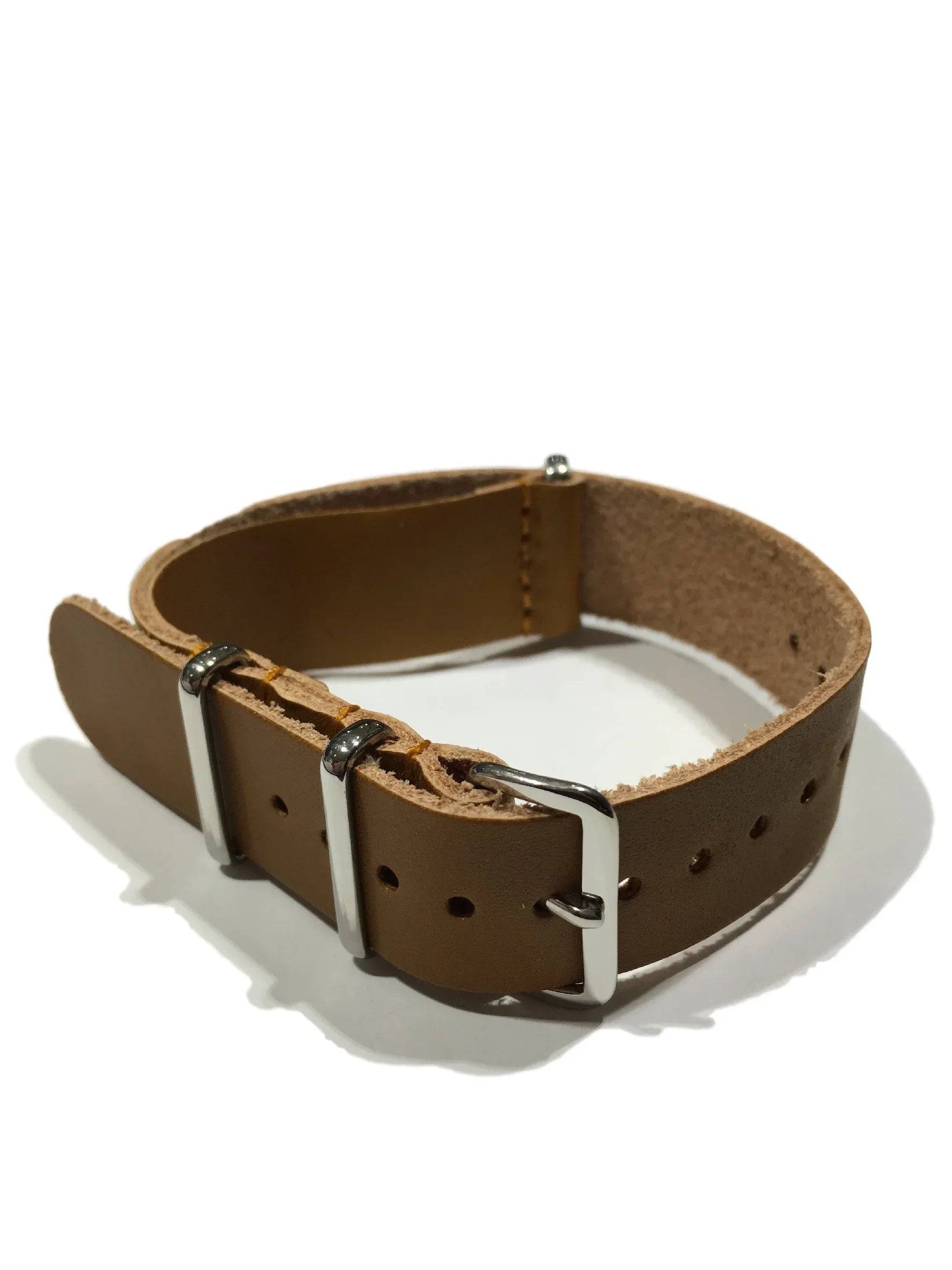 Leather NATO watch strap LN179 - NATO nylon watch strap