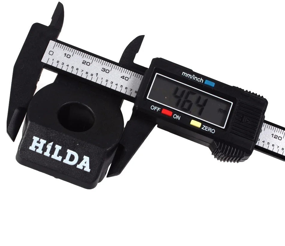 Digital Caliper in Carbon Fiber Composite - detail
