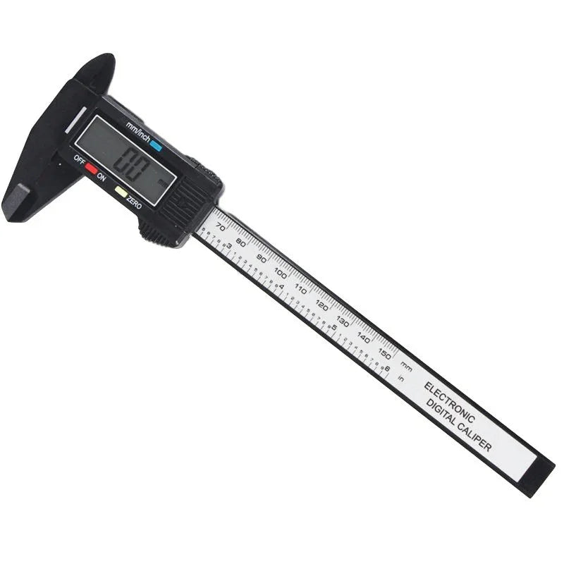 Digital Caliper in Carbon Fiber Composite - view 3