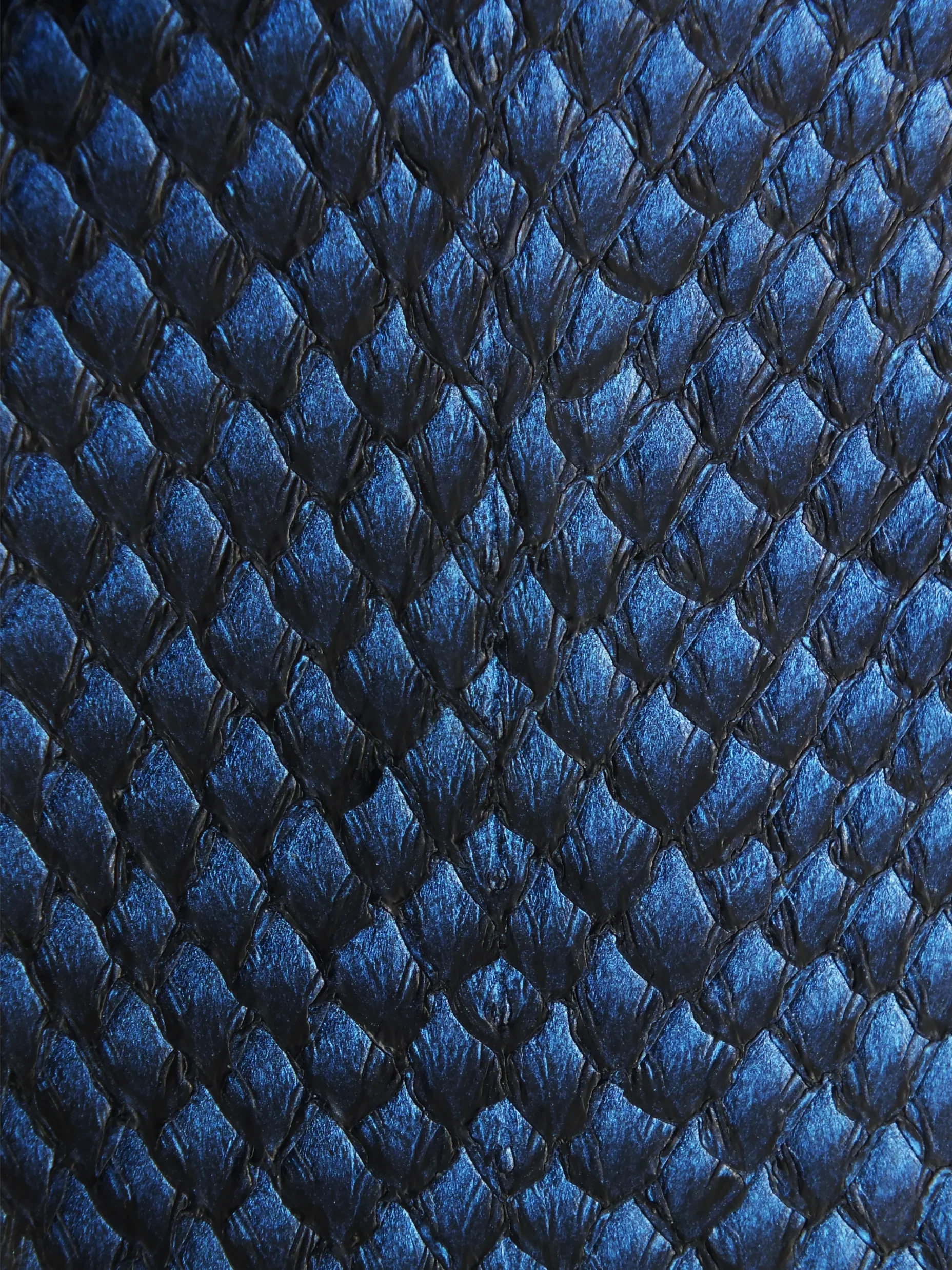 Salmon Gradient Midnight Blue watch strap - KronoKeeper - detail view