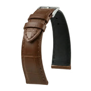 KronoKeeper strap - Felix Alligator bespoke matte - light brown - alligator leather watch strap