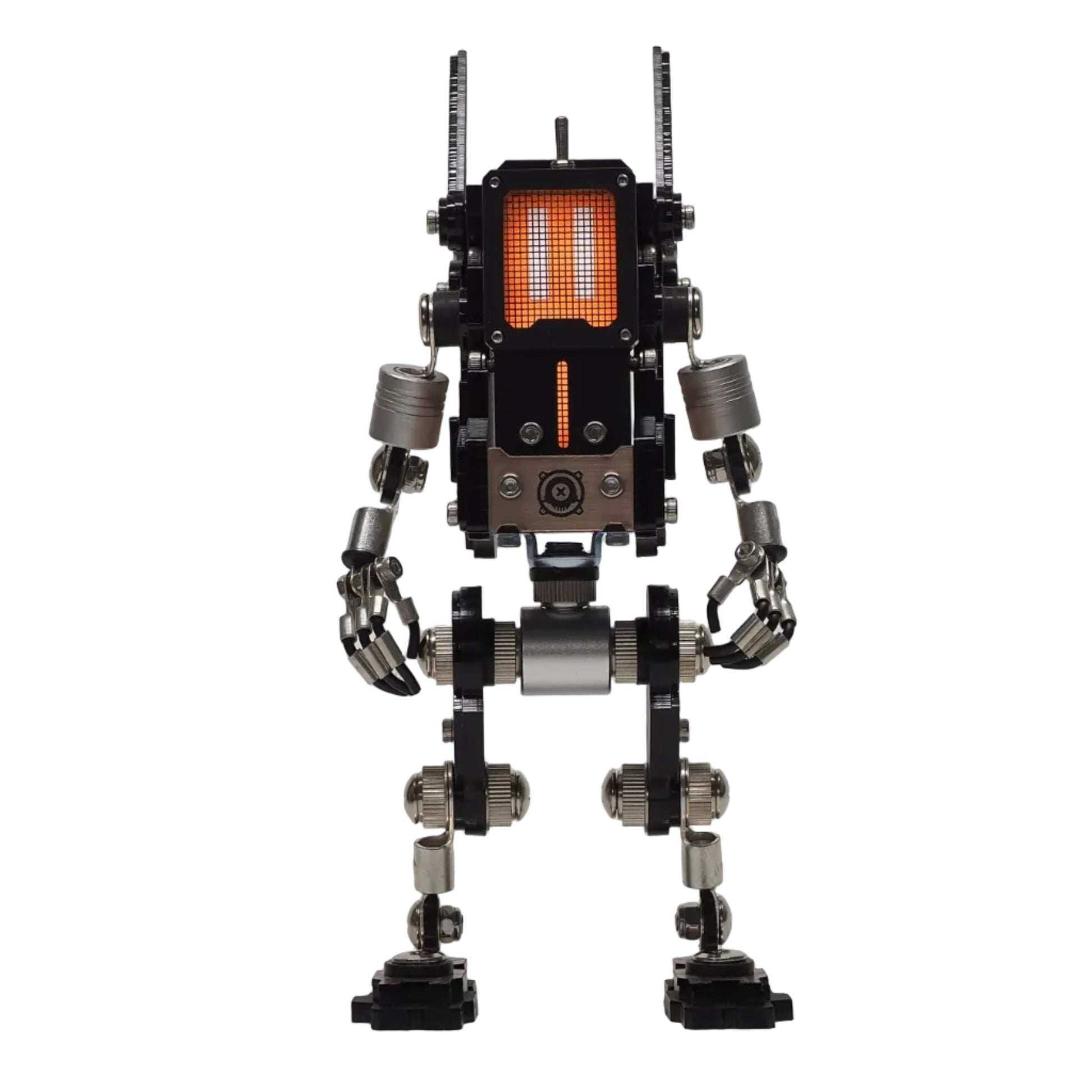 Luxi robot watch stand by Robotoys, back view