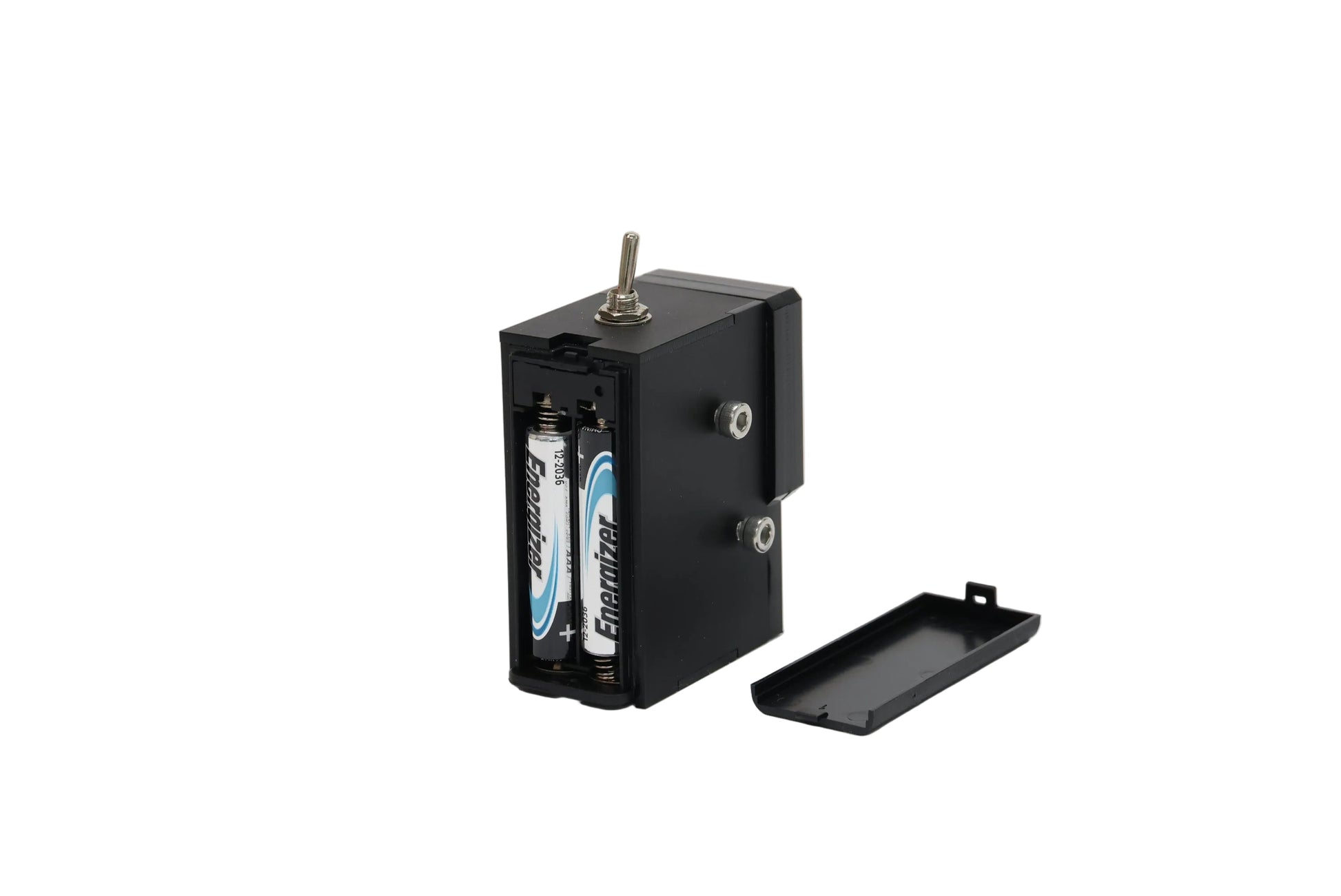 Orange LED light included with the Penlite Tank watch stand by Robotoys